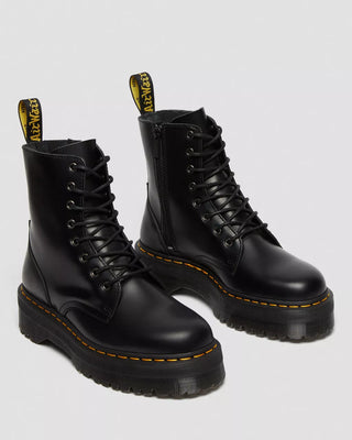 DR. Martens - Stivali platform Jadon in pelle Smooth jadonIII black