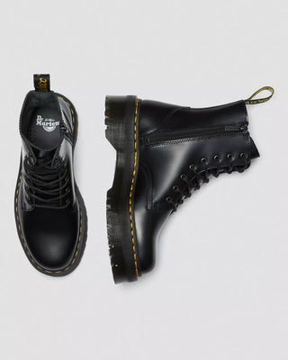 DR. Martens - Stivali platform Jadon in pelle Smooth jadonIII black