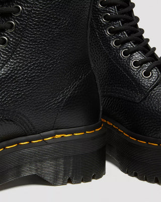 DR. Martens - Stivali platform in nappa lavorata Sinclair jadonblack