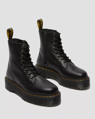DR. Martens - Stivali platform Jadon III in pelle Pisa sinclairblack